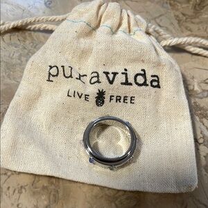 Pura Vida Fidget Ring Size 5